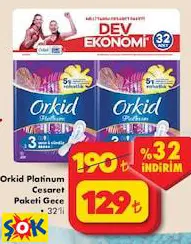 ORKİD PLATİNUM CESARET PAKETİ GECE • 32’Lİ ORKİD PLATİNUM CESARET PAKETİ GECE • 32’Lİ